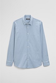 Slim Fit Chambray Shirt