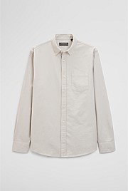 Australian Good Earth Cotton Regular Fit Oxford Shirt