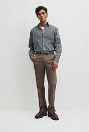 Regular Fit Cotton Gingham Shirt