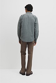 Regular Fit Cotton Gingham Shirt
