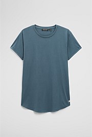 Australian Cotton Longline Garment Dye T-Shirt
