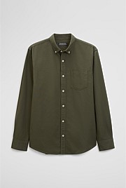 Australian Good Earth Cotton Regular Fit Oxford Shirt