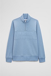 Australian Cotton Half Zip Heritage Sweat