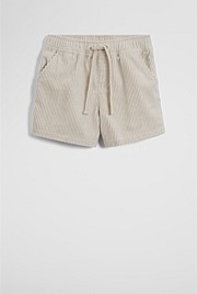 Organically Grown Cotton Pull On Cord Straight Short