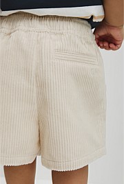 Organically Grown Cotton Pull On Cord Straight Short