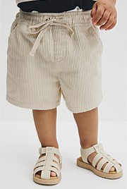 Organically Grown Cotton Pull On Cord Straight Short