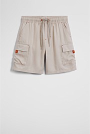 Contrast Cargo Pant Straight