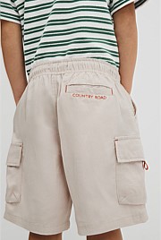 Contrast Cargo Pant Straight