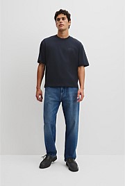 Australian Cotton Short Sleeve Heritage Boxy T-Shirt