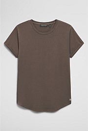 Australian Cotton Longline Garment Dye T-Shirt