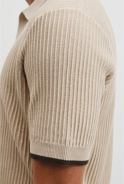 Australian Good Earth Cotton Tapered Trophy Polo