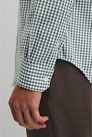 Regular Fit Gingham Travel Shirt