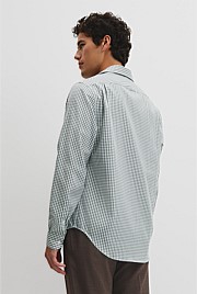 Regular Fit Gingham Travel Shirt