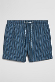 Stripe Print Swim Short