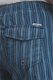 Stripe Print Swim Short