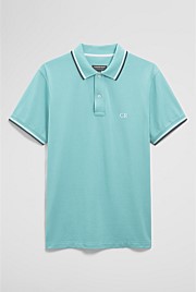 Australian Cotton CR Logo Pique Polo