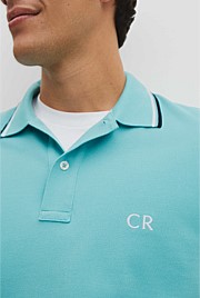 Australian Cotton CR Logo Pique Polo