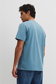 Australian Cotton CR Logo Tipped T-Shirt