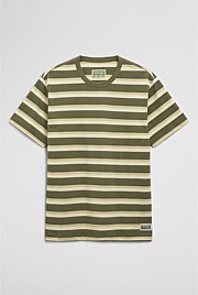 Australian Cotton Stripe Workwear T-Shirt