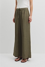 Pull-On Linen Pant