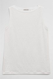 Linen Boat Neck Tank