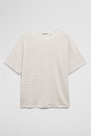 Stripe Linen Dolman T-Shirt