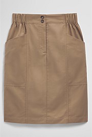 Twill Utility Skirt