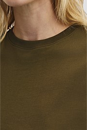 Australian Cotton Relaxed Crew Tank