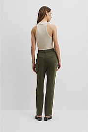 Slim Leg Woven Pant