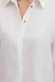 Short Sleeve Linen Shirt
