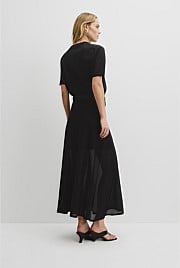 Flared Knit Skirt