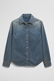 Slim Denim Shirt