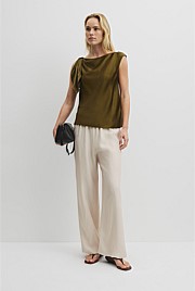 Tie Shoulder Top
