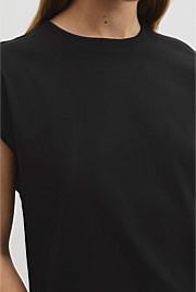 Australian Cotton Relaxed Crew Tank