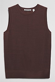 Pointelle Detail Neck Tank