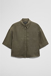 Short Sleeve Linen Shirt
