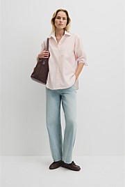 Stripe Poplin Shirt