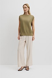 High Neck Sleeveless