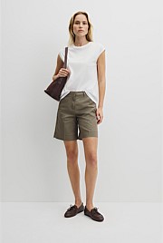 Australian Cotton Relaxed Crew Tank