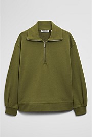 Australian Cotton Funnel Neck Sweat