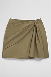 Bow Drape Skirt