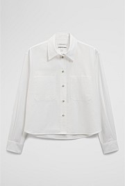 Crop Pocket Shirt
