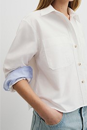 Crop Pocket Shirt