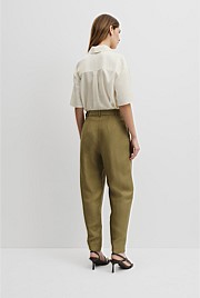 Linen Blend Suit Pant
