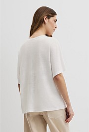 Linen Dolman T-Shirt