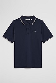 Short Sleeve Logo Polo