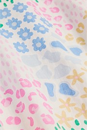 Teen Sleeveless Print Shift Dress