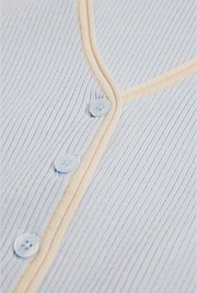 Teen Sleeveless Button Through Knit