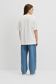 Teen Australian Cotton Short Sleeve Relaxed Heritage T-Shirt