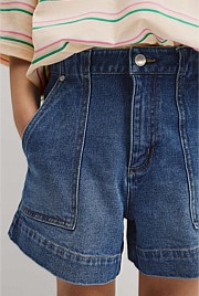 Teen Denim Short